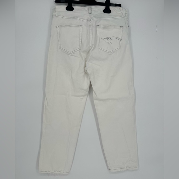 R13 Shelley Jeans bale white size 31 - Picture 4 of 12